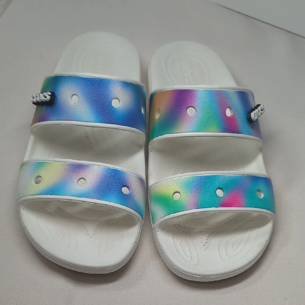 CROCS Classic Sandals Solar Rainbow